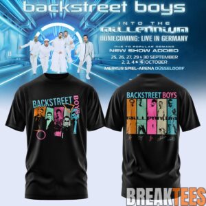 Backstreet Boys Into The Millennium – Homecoming Live in Germany Limited Shirt