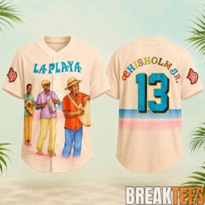 Beach Connect Series Chisholm Jr La Playa Baseball Jersey 1