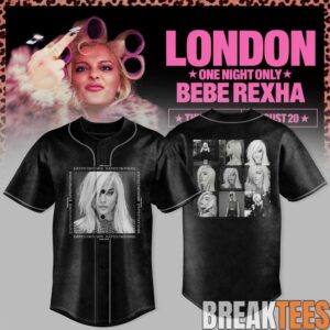 Bebe Rexha Limited London Baseball Jersey