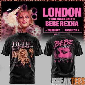 Bebe Rexha Limited London Shirt 1