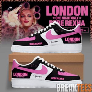 Bebe Rexha UK Tour At London AF1 Shoes