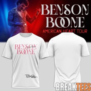 Benson Boone’s American Heart World Tour 2D Shirt 1