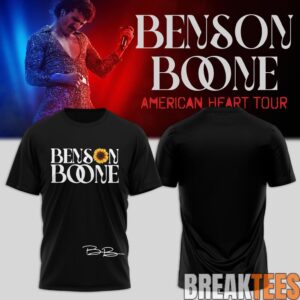 Benson Boone’s American Heart World Tour 2D Shirt 4