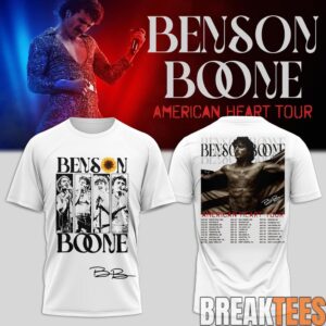 Benson Boone’s American Heart World Tour Shirt 3