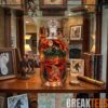 250th Anniversary Military-Inspired Bulldog Whiskey Bottle