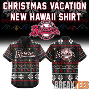Birmingham Barons x Christmas Vacation Holiday Theme 2026 Hawaiian Shirt