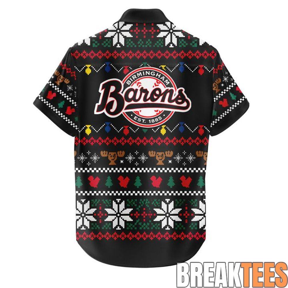 Birmingham Barons x Christmas Vacation Holiday Theme 2026 Hawaiian Shirt Birmingham Barons x Christmas Vacation Holiday Theme 2026 Hawaiian Shirt