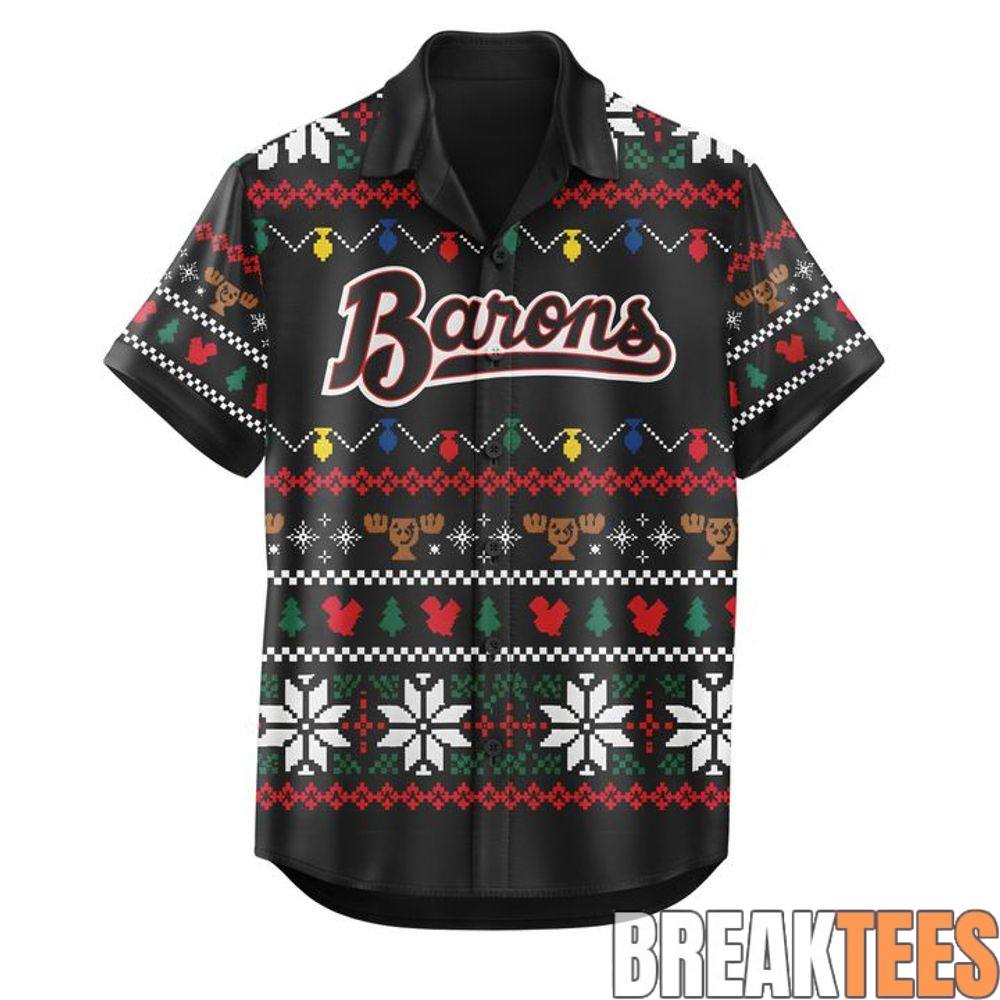Birmingham Barons x Christmas Vacation Holiday Theme 2026 Hawaiian Shirt Birmingham Barons x Christmas Vacation Holiday Theme 2026 Hawaiian Shirt