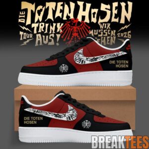 Bis zum bitteren Ende  Die Toten Hosen Custom AF1 Shoes