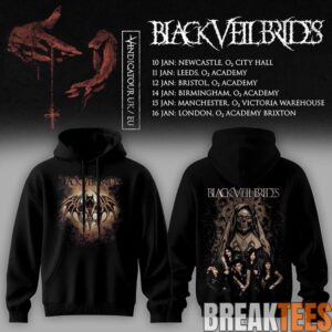 Black Veil Brides - UK Tour 2026 Special Hoodie 2