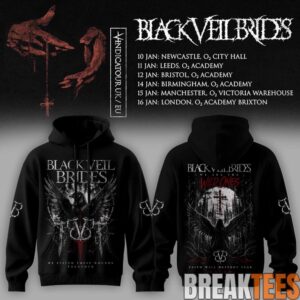 Black Veil Brides - UK Tour 2026 Special Hoodie 3