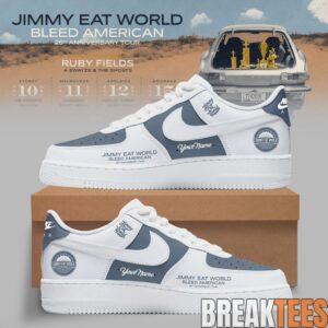 Bleed American 25th Anniversary Tour 3D AF1 Shoes