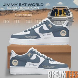 Bleed American 25th Anniversary Tour 3D AF1 Shoes 1