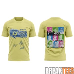 Blink-182 Boomer Spaulding and Travis Special Edition Pastel Tee 1