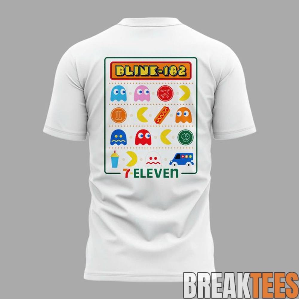 Blink-182 x PAC-MAN T-Shirt Blink-182 x PAC-MAN T-Shirt
