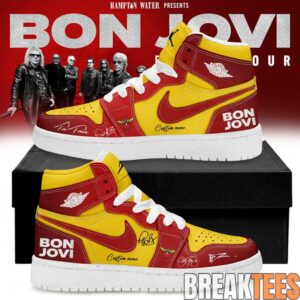 Bon Jovi – Forever Tour 2026 Custom AJ1 Shoes