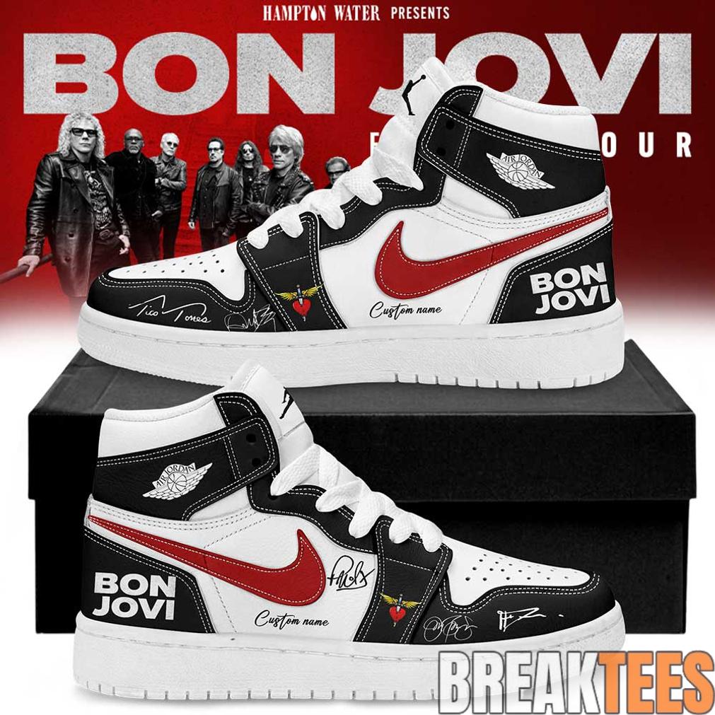 Bon Jovi – Forever Tour 2026 Custom AJ1 Shoes Bon Jovi – Forever Tour 2026 Custom AJ1 Shoes