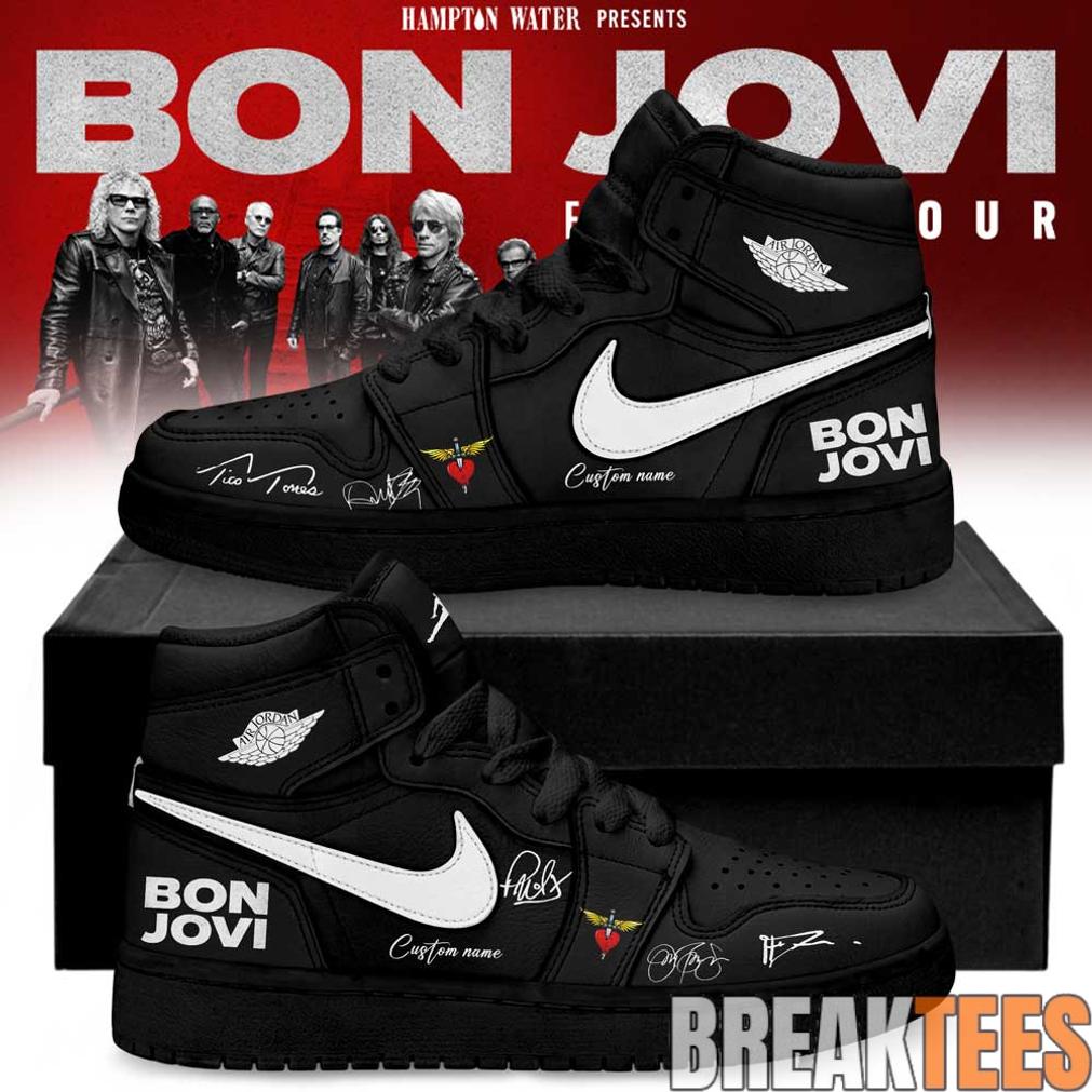 Bon Jovi – Forever Tour 2026 Custom AJ1 Shoes Bon Jovi – Forever Tour 2026 Custom AJ1 Shoes