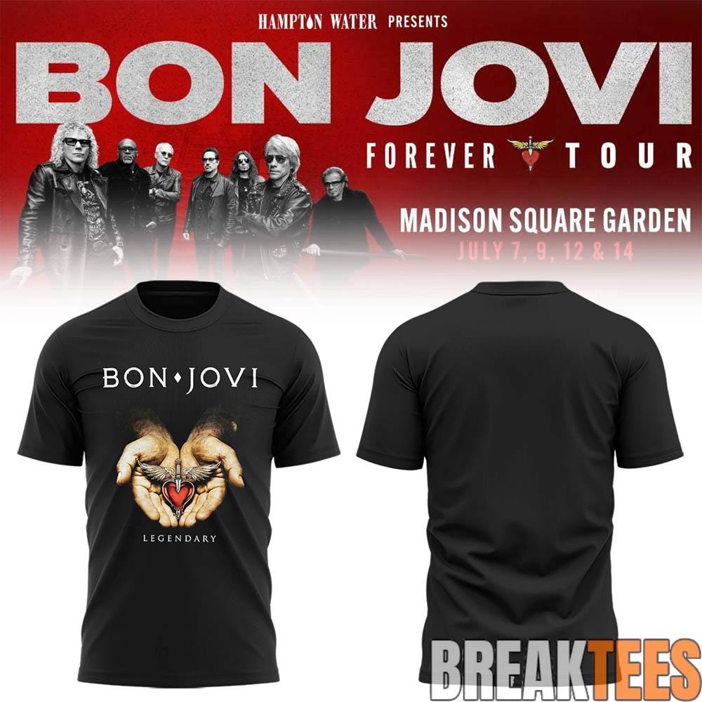 Bon Jovi Forever Tour 2026 Special Shirt v8 Bon Jovi Forever Tour 2026 Special Shirt v8