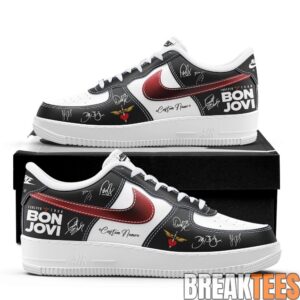 Bon Jovi Forever Tour ’26 Custom AF1 Shoes v2 1
