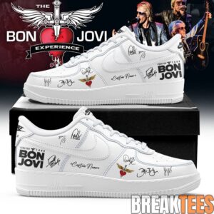 Bon Jovi Forever Tour ’26 Custom AF1 Shoes v4