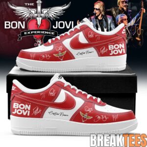 Bon Jovi Forever Tour ’26 Custom AF1 Shoes v5