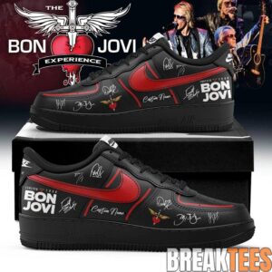 Bon Jovi Forever Tour ’26 Custom AF1 Shoes v8