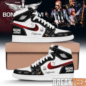 Bon Jovi Forever Tour ’26 Custom AJ1 Shoes