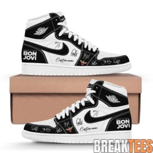 Bon Jovi Forever Tour ’26 Custom AJ1 Shoes v2 1 Bon Jovi Forever Tour ’26 Custom AJ1 Shoes v2 1