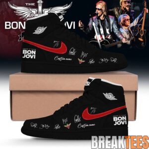 Bon Jovi Forever Tour ’26 Custom AJ1 Shoes v3