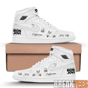 Bon Jovi Forever Tour ’26 Custom AJ1 Shoes v5 1