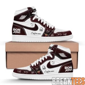 Bon Jovi Forever Tour ’26 Custom AJ1 Shoes v6 1