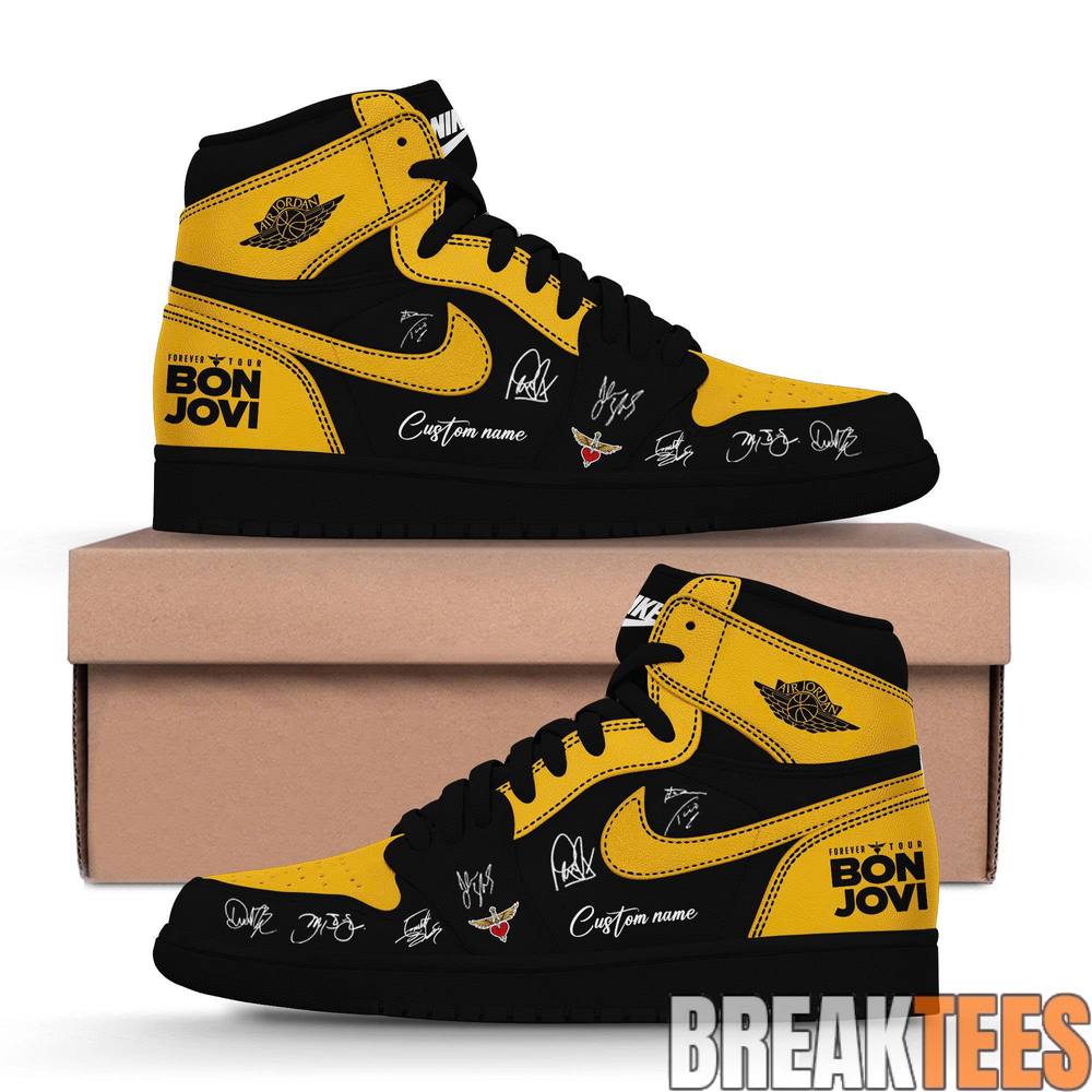Bon Jovi Forever Tour ’26 Custom AJ1 Shoes v9 Bon Jovi Forever Tour ’26 Custom AJ1 Shoes v9