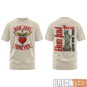 Bon Jovi Forever Tour 26 New York Shirt 1