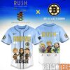 Boston Red Sox RUSH ‘Fifty Something’ World Tour Baseball Jersey