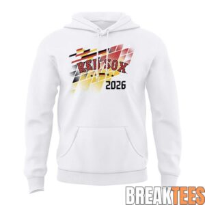 Boston Red Sox German Celebration Special White Hoodie 1