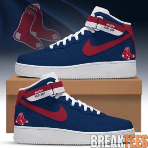 Boston Red Sox Special Air Jordan 1 High Sneaker