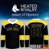 Boston Red Sox x Heated Rivalry Shane Hollander #24 Hockey Jersey