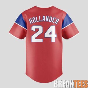 Boston Red Sox x Heated Rivalry Shane Hollander #24 Special Baseball Jersey 2