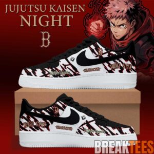 Boston Red Sox x Jujutsu Kaisen Night 2026 AF1 Shoes