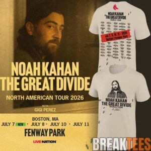 Boston Red Sox x Noah Kahan - The Great Divide Tour 2026 Shirt 7