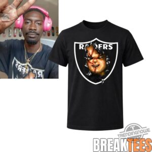 BruceDropEmOff 2000s Vintage Raiders Chucky Doll 2D Shirt