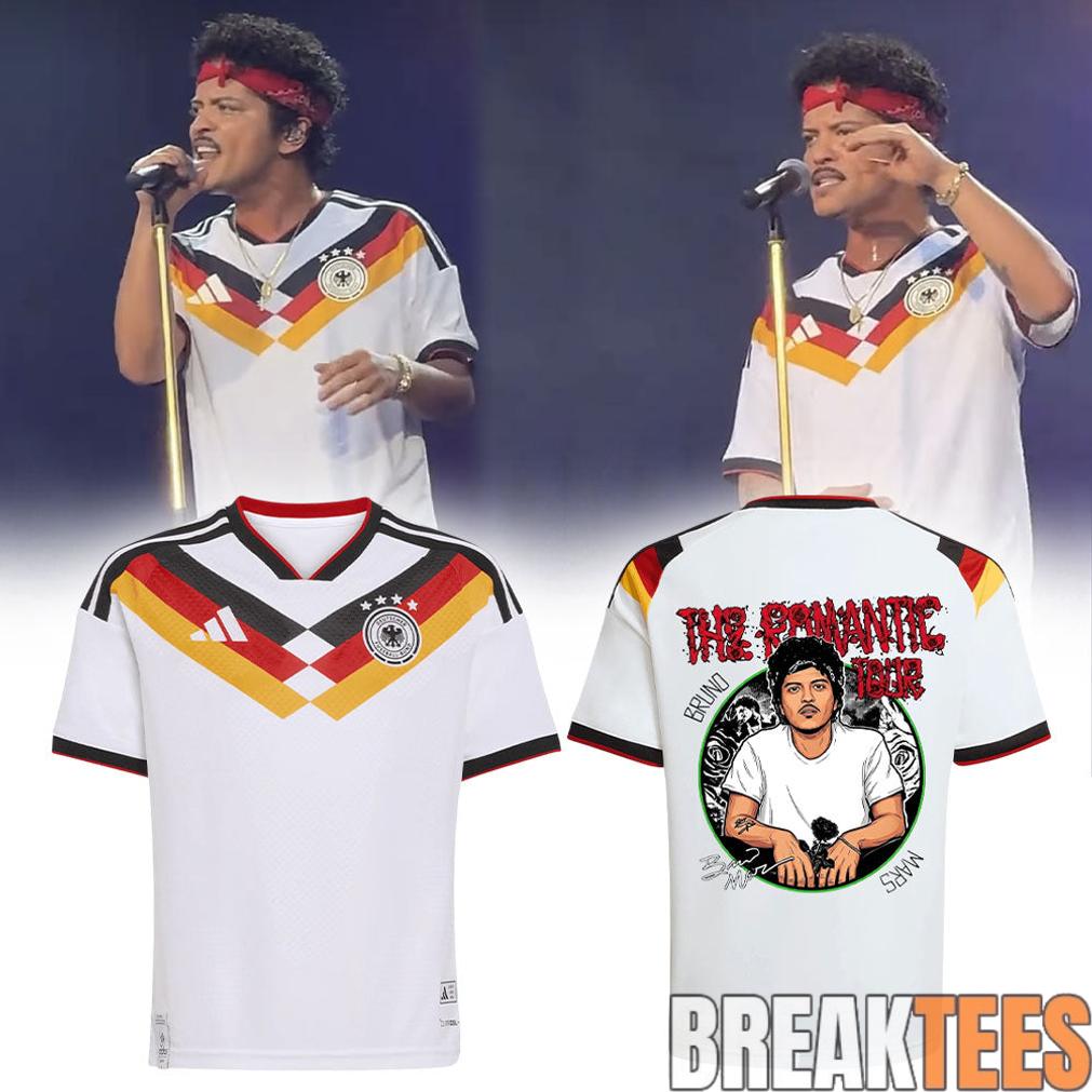 Bruno Mars THE ROMANTIC TOUR in Olympiastadion Berlin Jersey Bruno Mars THE ROMANTIC TOUR in Olympiastadion Berlin Jersey
