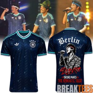 Bruno Mars THE ROMANTIC TOUR in Olympiastadion Berlin Jersey Special Edition