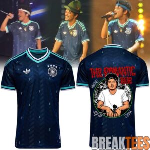 Bruno Mars THE ROMANTIC TOUR in Olympiastadion Berlin Jersey Special Edition 1
