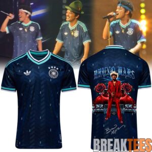 Bruno Mars THE ROMANTIC TOUR in Olympiastadion Berlin Jersey Special Edition 2
