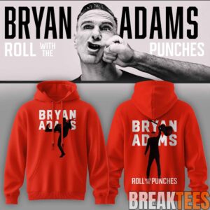 Bryan Adams Roll With The Punches Tour 2026 Hoodie 1