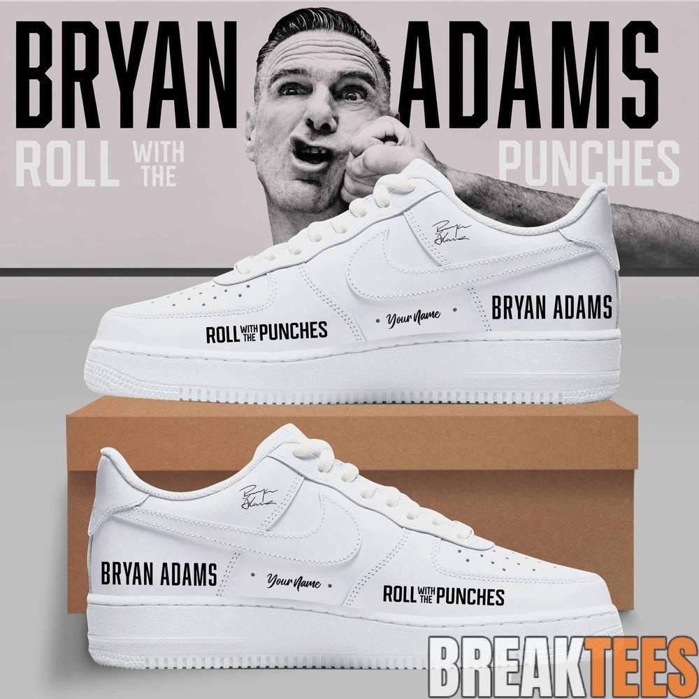 Bryan Adams Roll With The Punches Tour 2026 Special AF1 Shoes Bryan Adams Roll With The Punches Tour 2026 Special AF1 Shoes