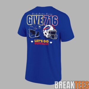 Buffalo Bills x Buffalo Sabres “Your City Your Teams Your Cause” Give 716 Special Shirt 2