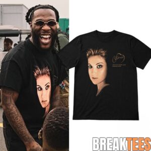 Burna Boy CELINE DION LETS TALK ABOUT LOVE TOUR MY HEART WILL GO ON Vintage 90s Tee